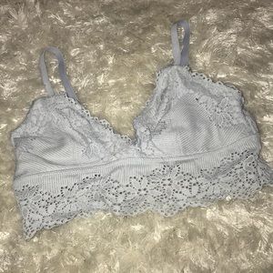 Baby blue bralette